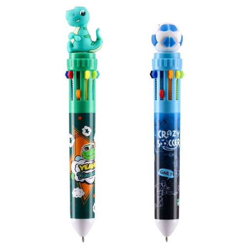 Picture of COLORITO SPORT ANIMAL MULTICOLOUR BALLPOINT PEN